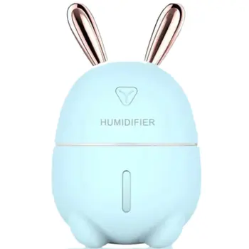 

New Cute Rabbit Mini Humidifier Usb Home Mute Bedroom Small Desktop Air Spray Moisturizing Creative Cute Pet