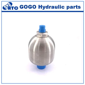 

GXQ Hydraulic thread diaphragm membrane accumulator welding type and screw type stainless steel 0.25L 0.32L SS304 SS316
