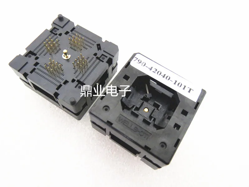 Opentop QFN40 6*6 мм 0 5 питов с открытым верхом 790-42040-101T испытательное сиденье IC сжигающее