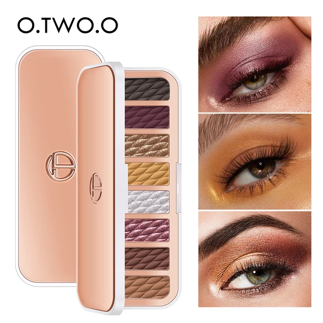 O.TWO.O Eyeshadow Palette 8 Color Shadows Pallet Glitter Highlighter Matte Shimmer Make Up Pigment Powder Eye Make-up Pallet 1