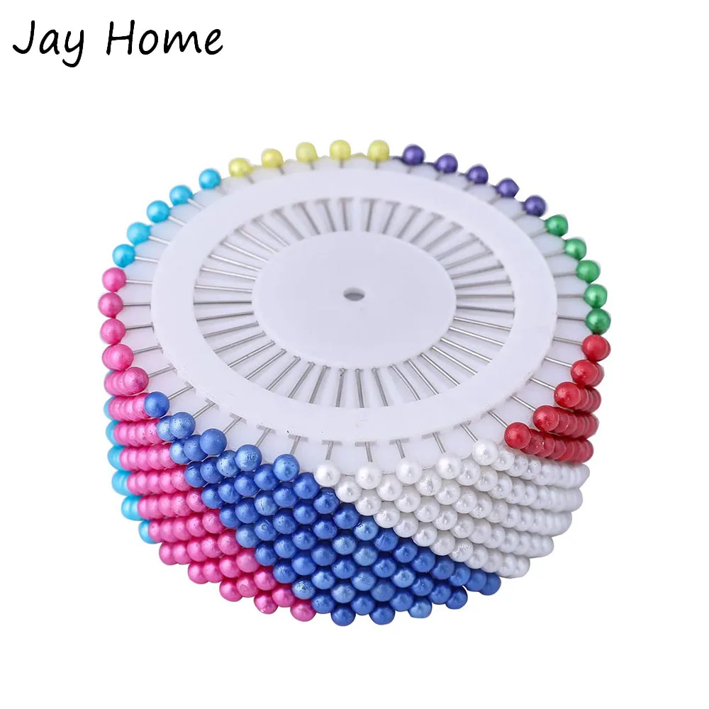 480pcs Sewing Pins Straight Pins Head Pins Colorful White Round Pearl Head  Dressmaking Quilting Pins Sewing Accessories Crafts - Pins & Pincushions -  AliExpress