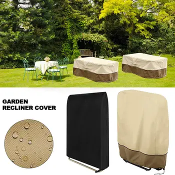 

Outdoor Folding Recliner Cover Waterproof Lightweight Chair Cover For Home Garden Terrace Courtyard Garden Furniture