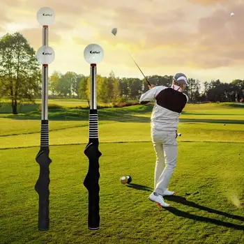 

1Pcs Golf Telescopic Swing Rod Golf Stick Golf Practice Golf Training Swing Trainer Aid Grip Strength For Tempo Swing Retra X6W2