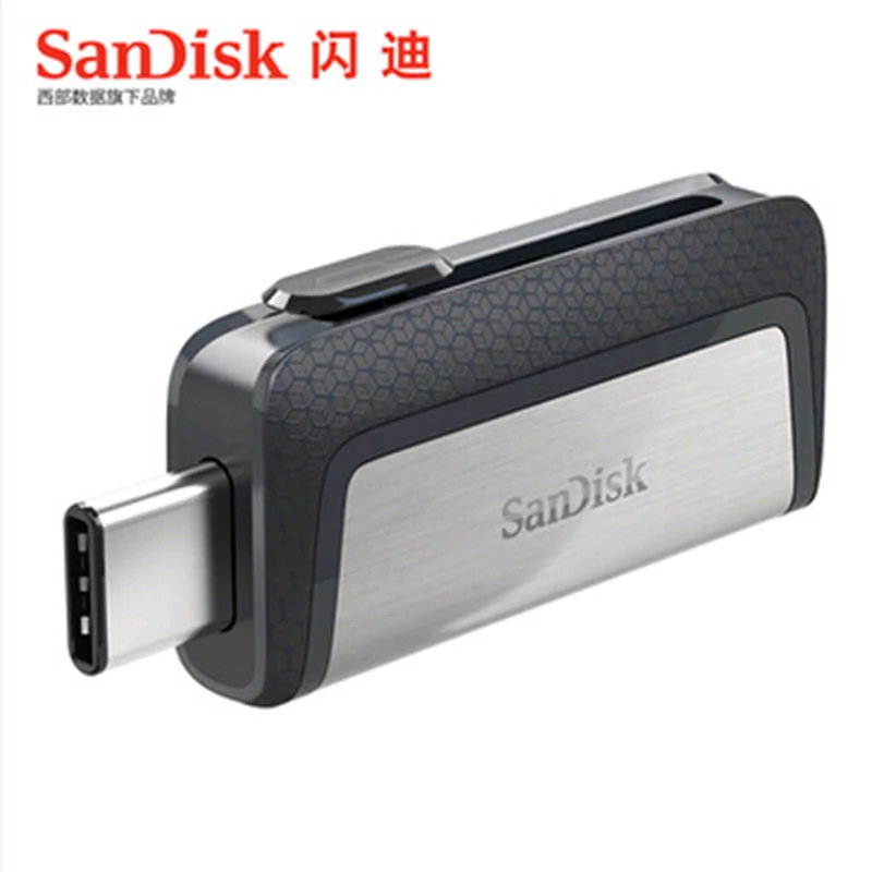 USB флеш-накопитель Sandisk двойной накопитель 64 ГБ карта памяти Type - C OTG 3 1 32 высокое