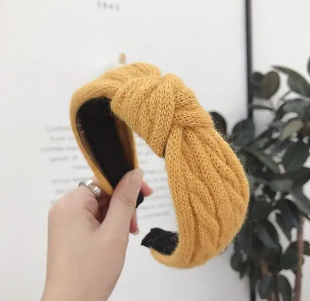 yellow hairband