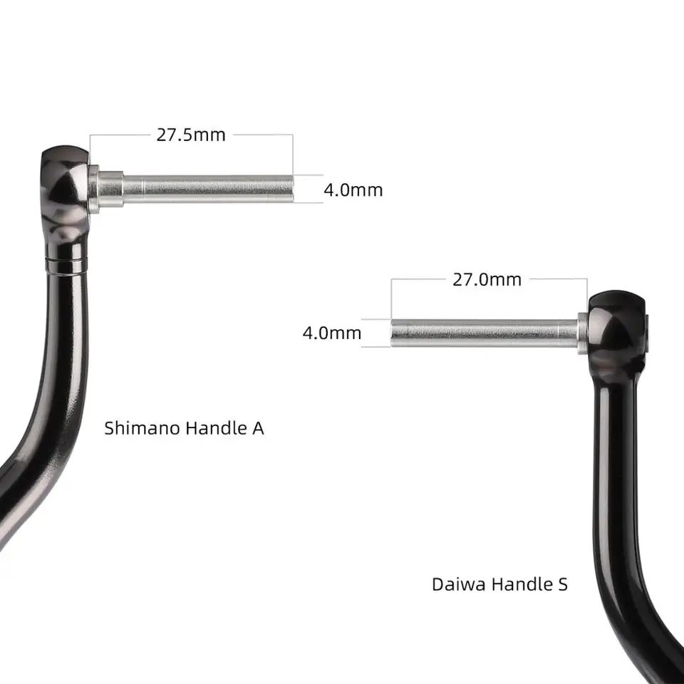 Gomexus Poignée Titanium pour Moulinet Shimano et Daiwa Gomexus Poignée Titanium pour Moulinet Shimano et Daiwa