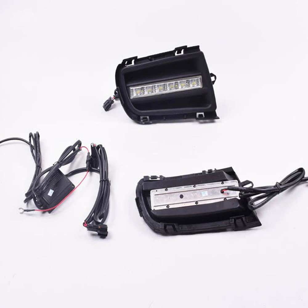 Для Mazda 6 2006 2007 2008 2009 дневной ходовой светильник светодиодный DRL противотуманный светильник дальнего света s Аксессуары для переднего бампера