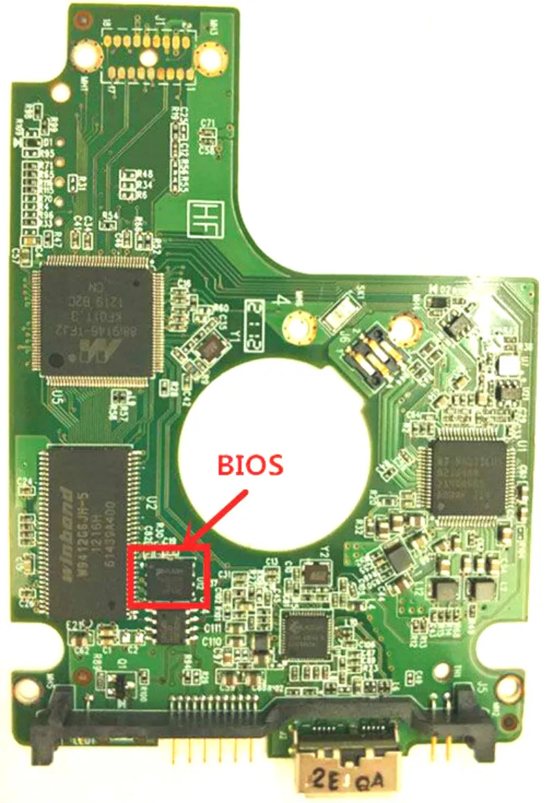 1 шт. оригинальная тест HDD PCB плата 2060-771814-001/2060-771814-001 REV P1
