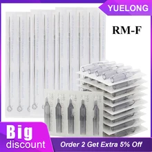 50Pcs 5/7/9/11/13/15RM Tattoo Needles and 50pcs 5/7/9/11/13/15F Size Gray Disposable Tattoo Tips Tattoo Kit Free Shipping