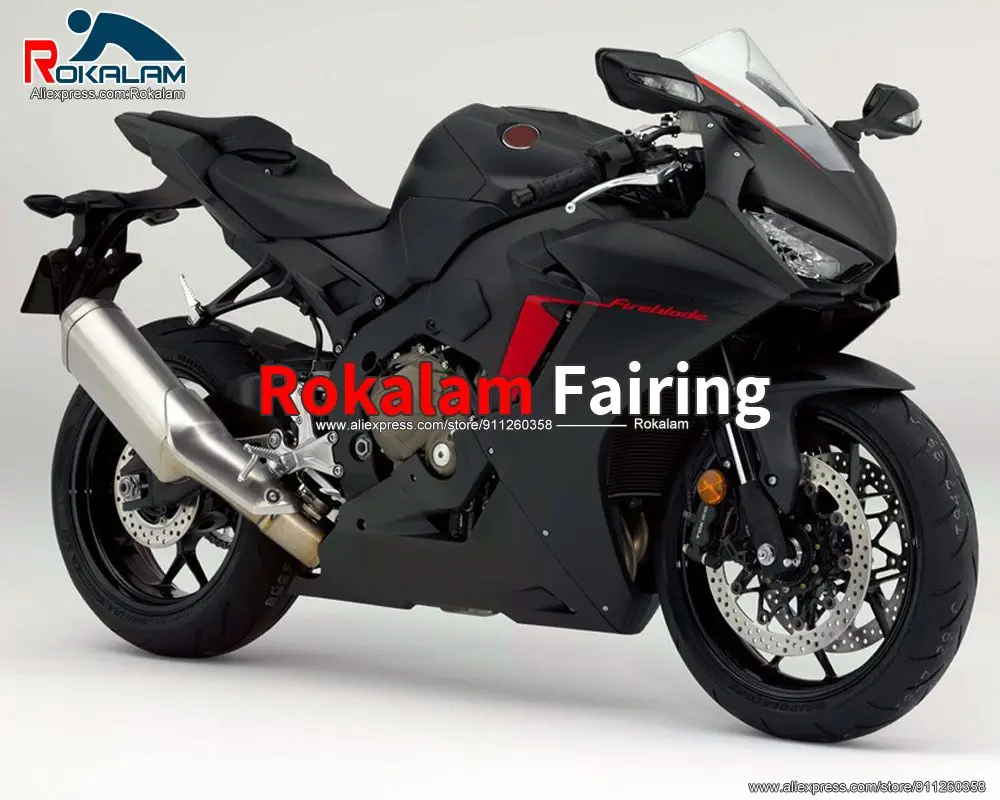 

Послепродажные Обтекатели для Honda CBR1000RR 2018 CBR 1000RR 2017 CBR1000 RR 2019 мотоциклетные черные Обтекатели (литьё под давлением)