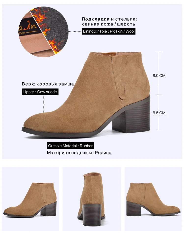 Распродажа; Donna-in; ботильоны для женщин из натуральной кожи на высоком каблуке; модные ботинки с острым носком; женская обувь; женские ботинки