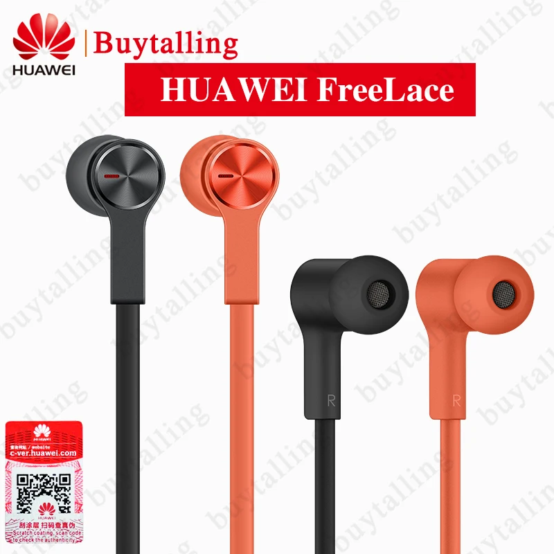 HUAWEI FreeLace Спортивные наушники Bluetooth 5 0 беспроводная гарнитура кабель памяти