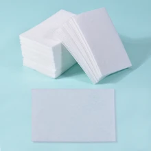 Хлопковые салфетки 100 шт./упак. для снятия лака для ногтей салфетки для ногтей банные маникюрные гелевые безворсовые салфетки для ногтей инструмент для дизайна ногтей