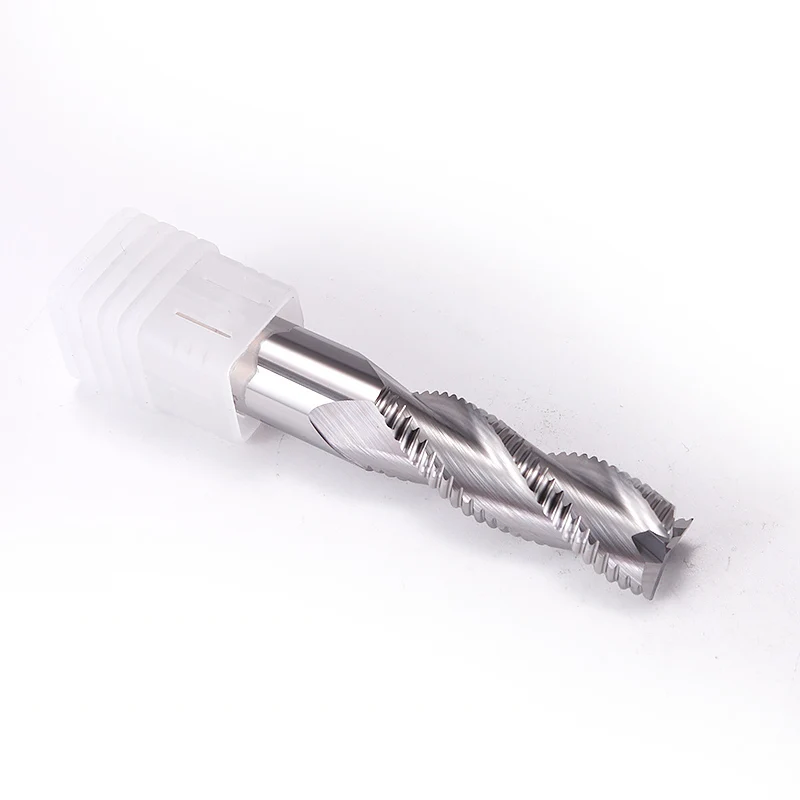 VHM MILL CARBIDE 8mm ROUGHING END MILL 3FLUTE MILLING FOR ALU 2pcs MILL CUTTER