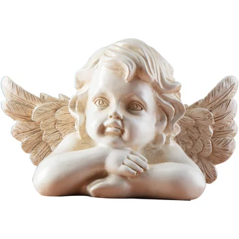 

European Cupid Angel Resin Ornaments TV Cabinet Office Desktop Figurines Crafts Home Bedroom Furnishing Decoration Wedding Gift