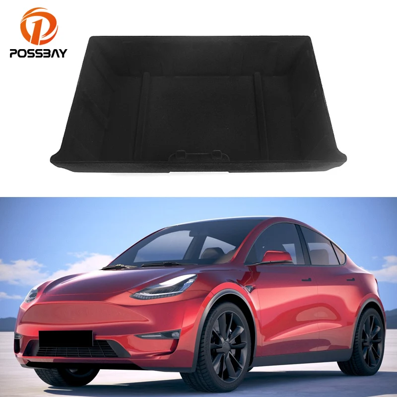 

Car Under Seat Storage Box Stowing Tidying for Tesla Model Y 2021 Tray Drawer High Capacity Organizer Case Interior Accessories