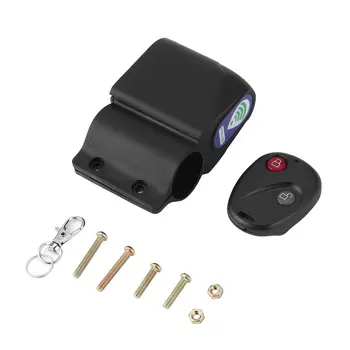 

Wireless Security Vibration Sensor Alarm System Remote Control For Bicycle