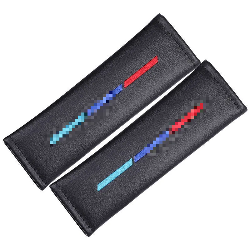 Car Styling Seat Neck Pillow Protection PU Auto Headrest Support Rest Travelling For BMW Accessories Girls | Автомобили и