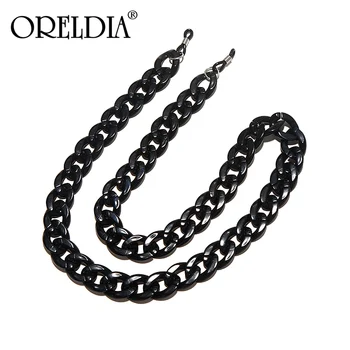 

Fashion New Solid Color Acrylic Sunglasses Chain Women Hanging Neck Chain Glasses Chain Temperament Men's Sunglasses Accessories