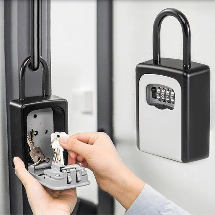 4-кодовый замок ключ Безопасный ящик для хранения замок безопасности для дома снаряжение для путешествий GV99