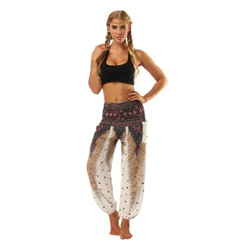 

Baggy Pants Joggers Loose Wide Leg Trousers Sweatpants Native Indian Style Harem Pants Spring Clothes for Women Girl Clothing