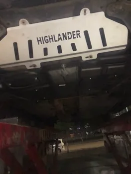 

ABS Front car Bumper Diffuser Bumpers lip Protector Guard Baffle spoiler Slip Plate Cover For Highlander 09-14 15-17 18-19