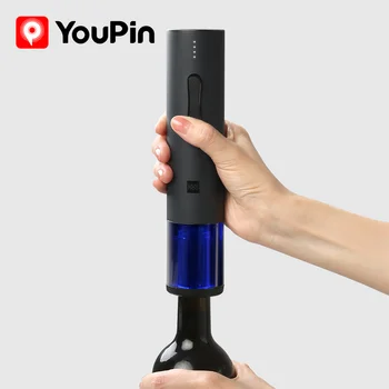 

Original Huohou Automatic Corkscrew Red Wine Opener Convenient and Fast Electric Corkscrew Foil Cutter Cork Out Tool