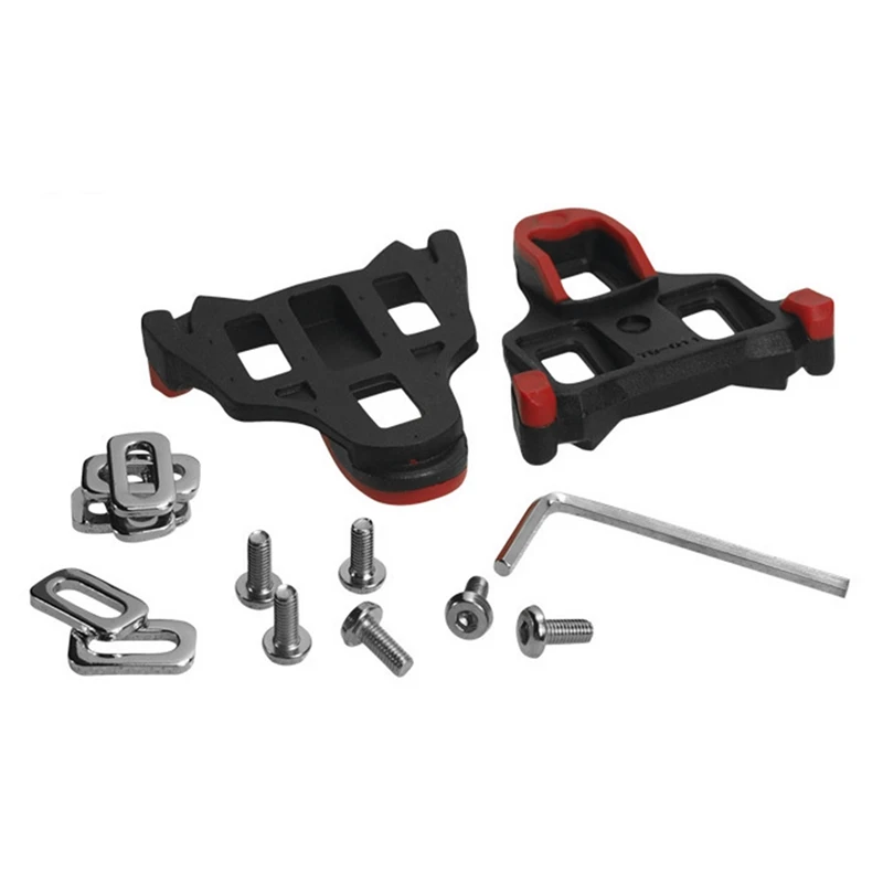 Road Bike Cleats 6 Degree Float Self Locking Cycling Pedals Cleat for