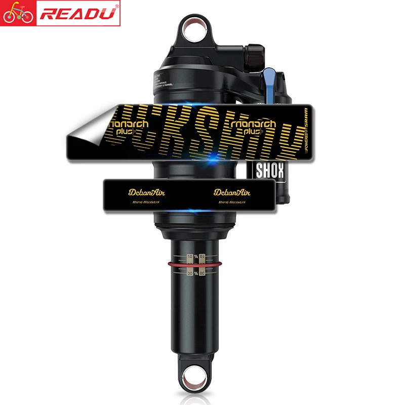 2020-RockShox Monarch Plus RC3 shock sticker mountain bike rear AM / DH bicycle decal | Спорт и развлечения
