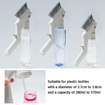 

1 Set Water Spray Brush Sponge Wipers Cleaner Removable Scraper Kitchen Cleaning K1MF