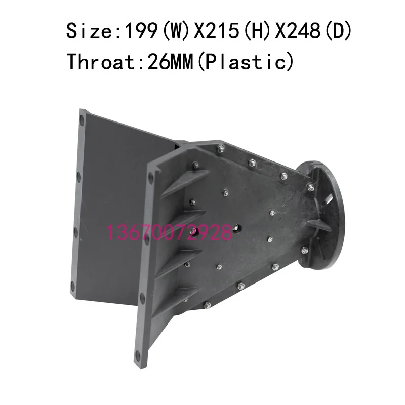 Chifre 199x215mm do tweeter do orador da disposição da linha de kroywach para o orador alto da disposição da linha código alto do chifre: idb