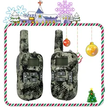 2 шт. Retevis RT33 мини-рация для детей двухстороннее радио 0,5 Вт PMR радио PMR446 FRS VOX фонарик Рождественский подарок/подарок на год