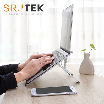 

Height Adjustment Aluminum Alloy Folding Laptop Stand For Macbook Lenovo Asus Dell Portable Notebook Cooling Pad Bracket Holder