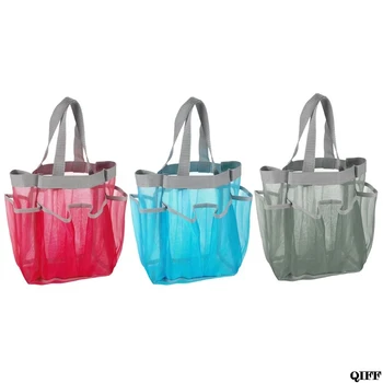

Portable quick-drying shower hanging caddy tote bag bathroom storage bag