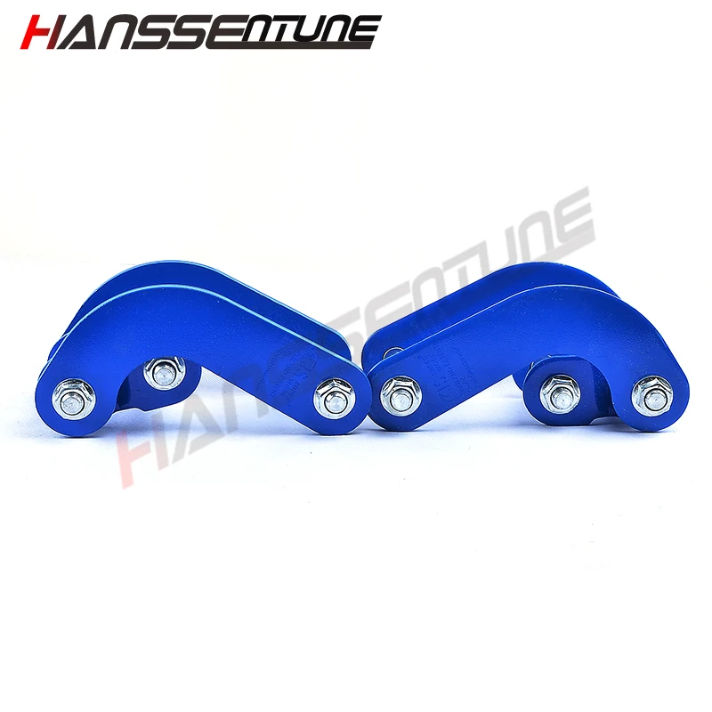 HANSSENTUNE  Pickup Car Modified Suspension  Rear Leaf Spring Comfort Double G Shackles for Toyota Hilux Vigo 2005-2014