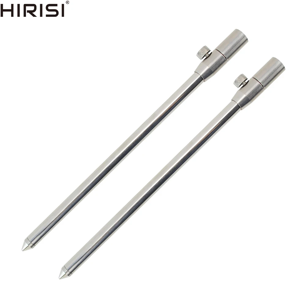 8 x Stainless Steel Extendable Bank Sticks 20-35 CM 