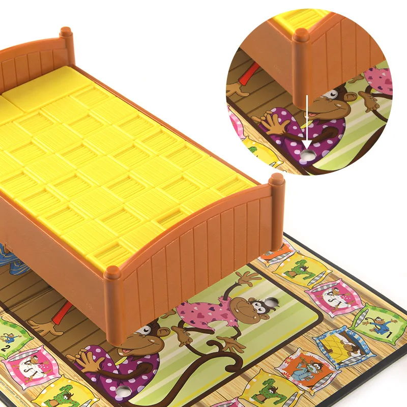 MiDeer Mi Deer Five Monkey, детская настольная игра на ночь с изображением обезьяны, батута, с цифрами, для родителей и детей