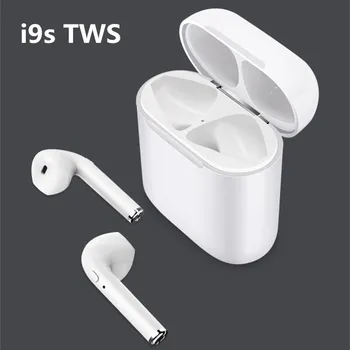 

i9s Tws Wireless Headphone Bluetooth Earphones stereo Portable headphones With Mic Sports Headset With Charging Box for Xiaomi