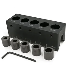 Kit de gabarit de trou de poche de Guide de foret d'angle droit de 90 degrés(China)