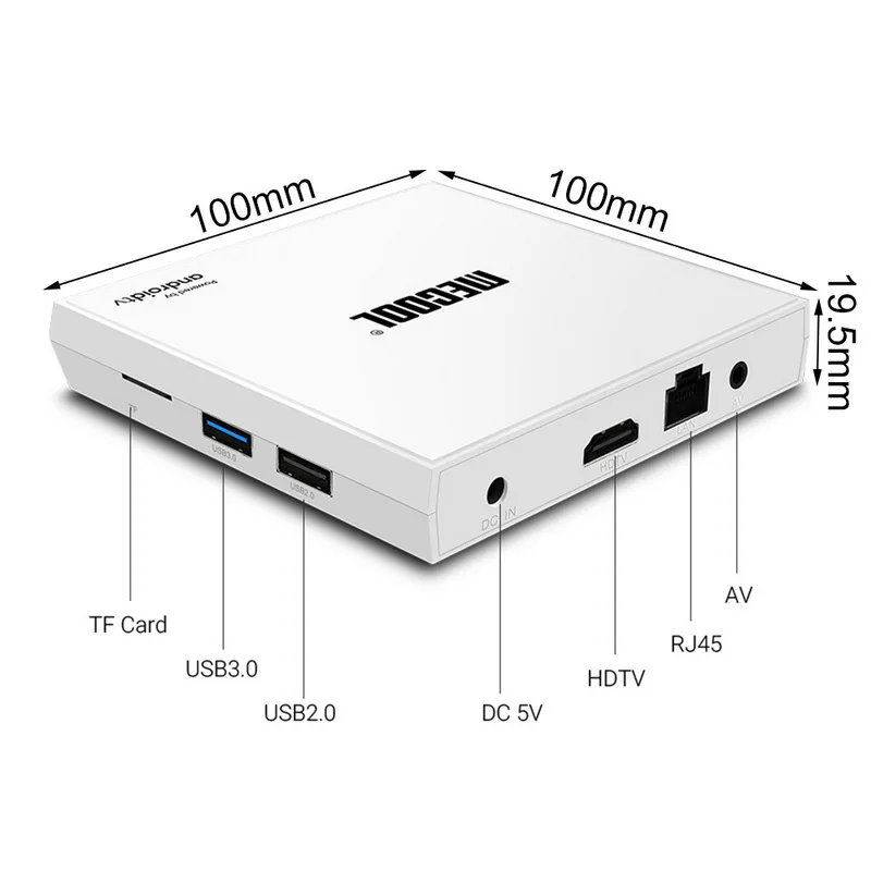 KM9 PRO Smart tv Box HD 4K 2G/16 GB сеть Android ТВ приставка медиаплеер