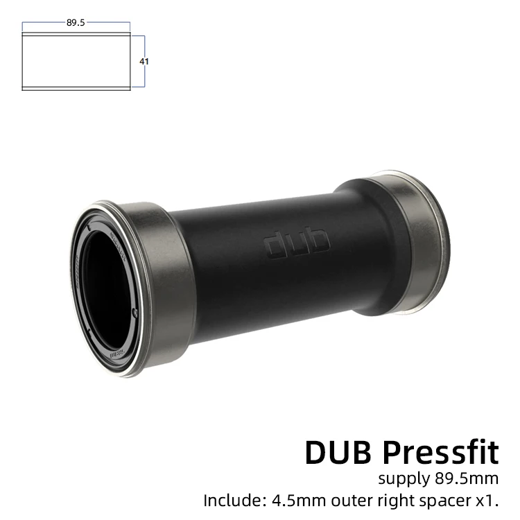 SRAM DUB каретка BSA 68 мм 73 мм нить BB30 PF30 центральной Movemnt DUB PF92 Пресс подходит 92 мм Пресс подходит оси - Цвет: DUB Press Fit 89.5mm