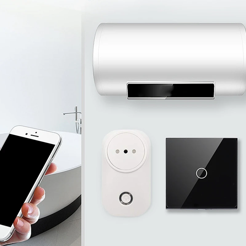 2 шт. Смарт Wi-Fi Италия разъем питания таймер разъем Поддержка Google Home Alexa голос