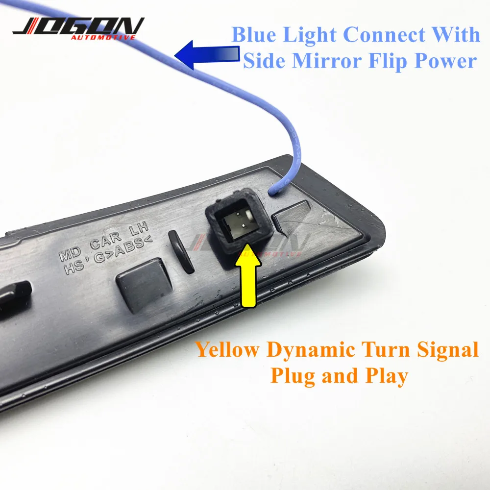 Динамический указатель поворота Светодиодный Боковой мигалка зеркало индикатора последовательный для hyundai Elantra Avante MK5 MD 11-15 Veloster