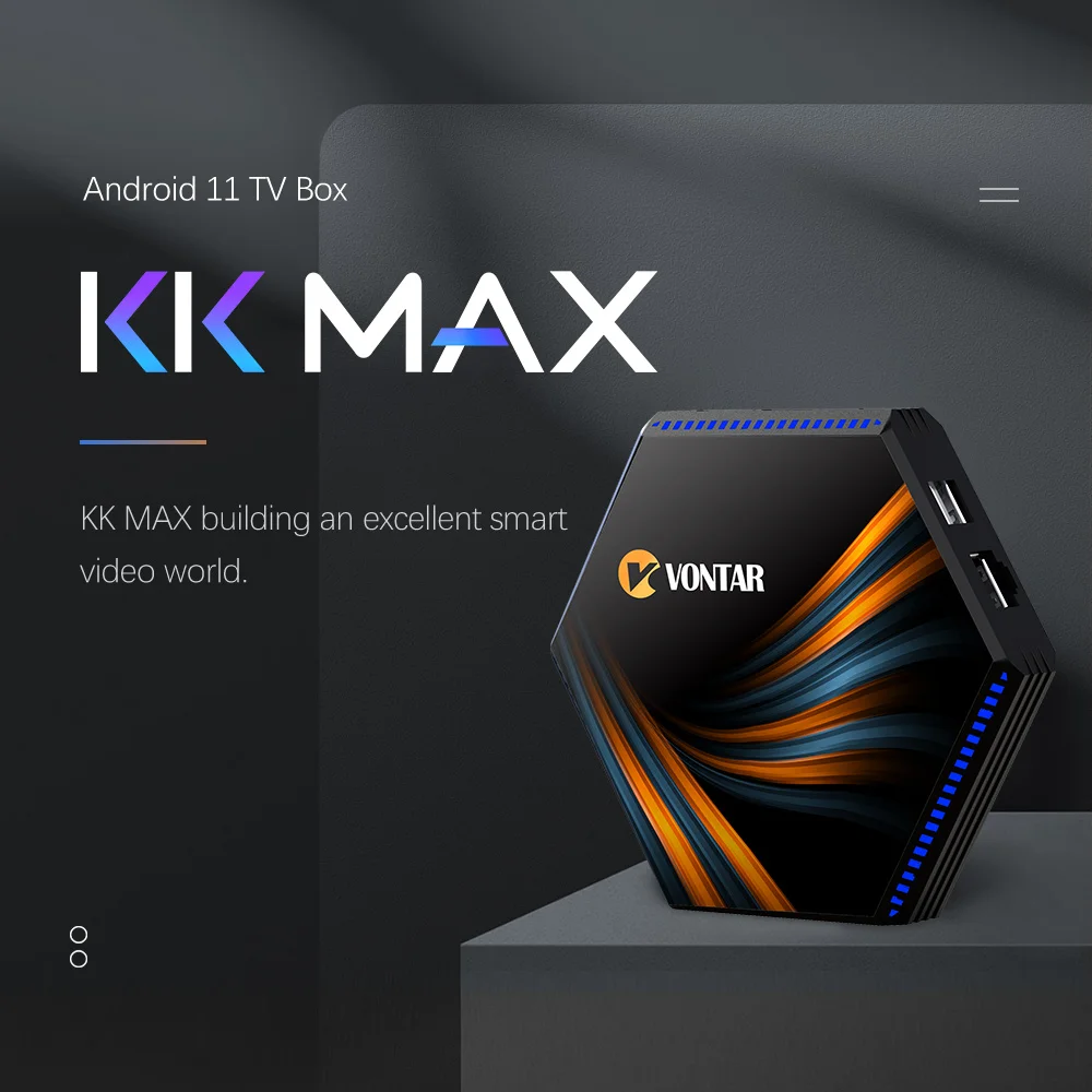 Vontar-receptor de tv Box com Android Rockchip Rk3566 4gb 32gb 64gb Suporta 1080p 4k Google Play Youtube tv 11 8gb Ram 128gb - Image 2