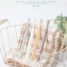 4 шт. зубная щетка для взрослых бамбуковый Натуральный Бамбуковый экологичный мягкий щетинный дорожный уход за полостью рта зубная щетка для пар Инструменты для здоровья