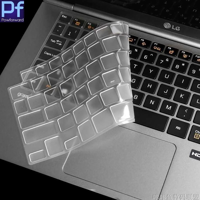 TPU Keyboard Cover Skin Stickers Protector For LG Gram 14Z970 14Z980 14Z990 14 inch / 13Z970 13Z980 13Z990 13 13.3 inch