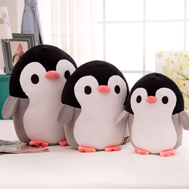 

Creative Cute Software down Cotton Polar Bears And Penguins Plush Toys Iceland Love Pillow