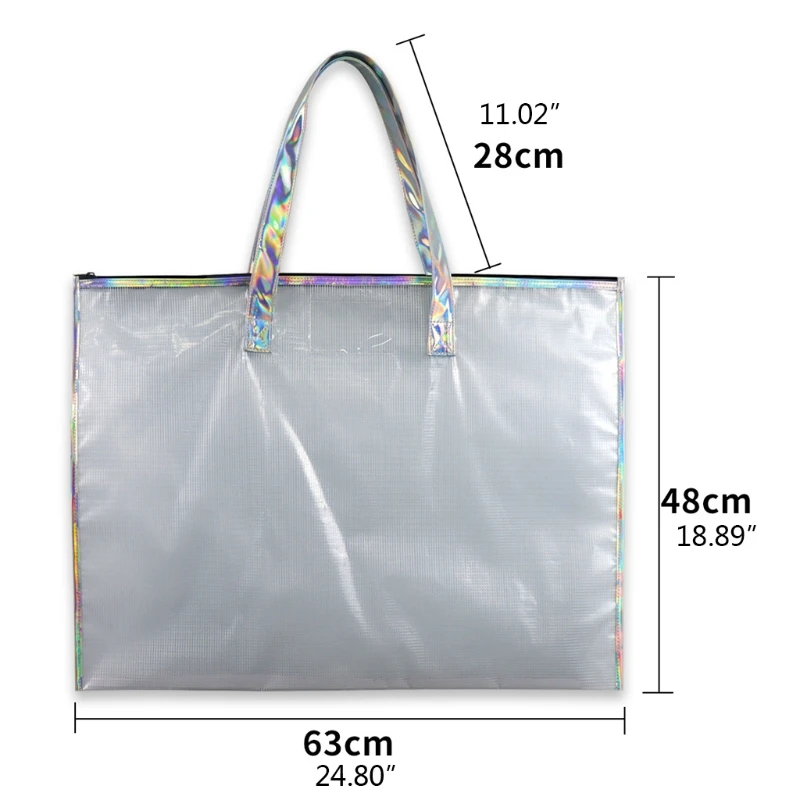 Art Portfolio Bag Poster Storage Bag Posters Organizer Transparent White  Bag for Large Posters Poster Board Painting - AliExpress