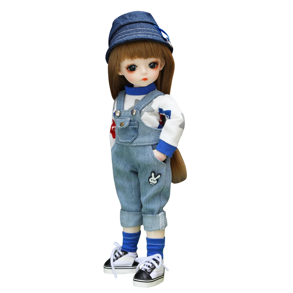 30 см Bjd кукла 1/6 подарки для девочки 18 суставов кукла с одеждой DIY кукла лучшие подарки на день рождения ручной работы игрушка косметика - Цвет: 0001BV12012