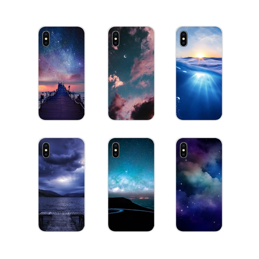 Силиконовый чехол для Samsung Galaxy S3 S4 S5 Mini S6 S7 Edge S8 S9 S10 Lite Plus Note 4 5 8 9 рисунок облаков
